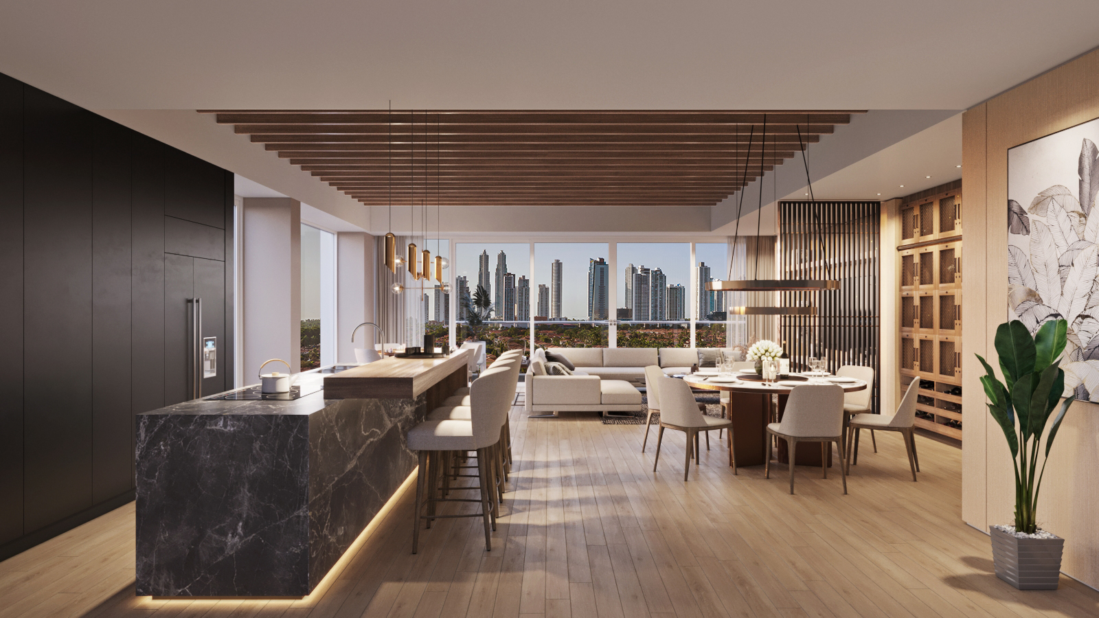 Apartamento en venta PH Celeste – Residencias de lujo en Santa María, Ciudad de Panamá $907,532.00