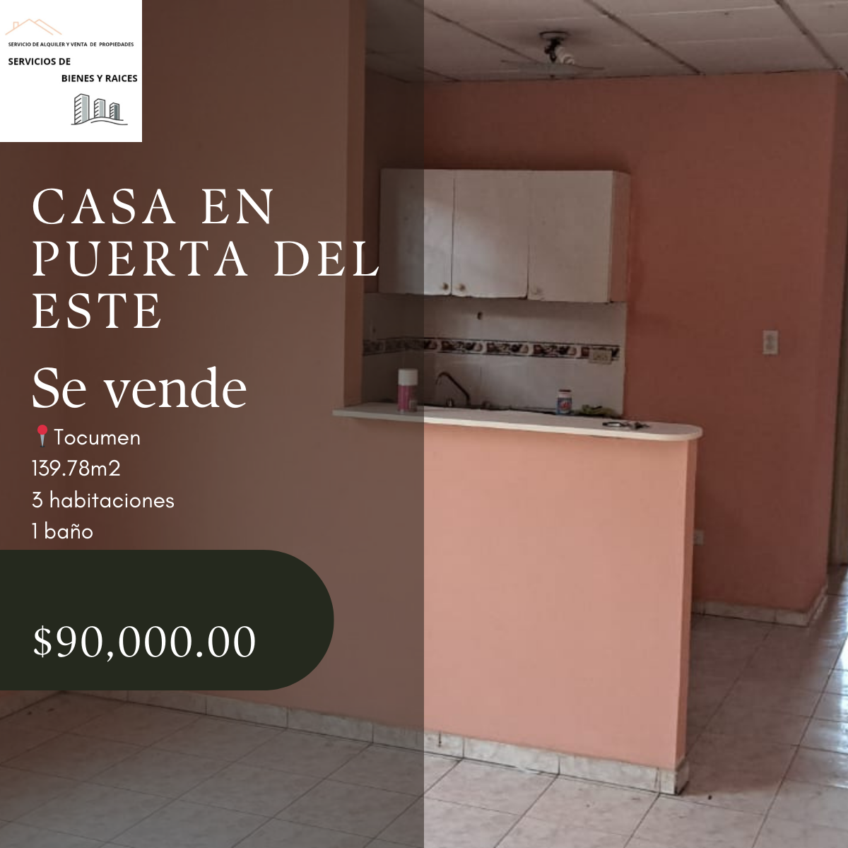 Se Vende Casa en Puerta del Este en Tocumen