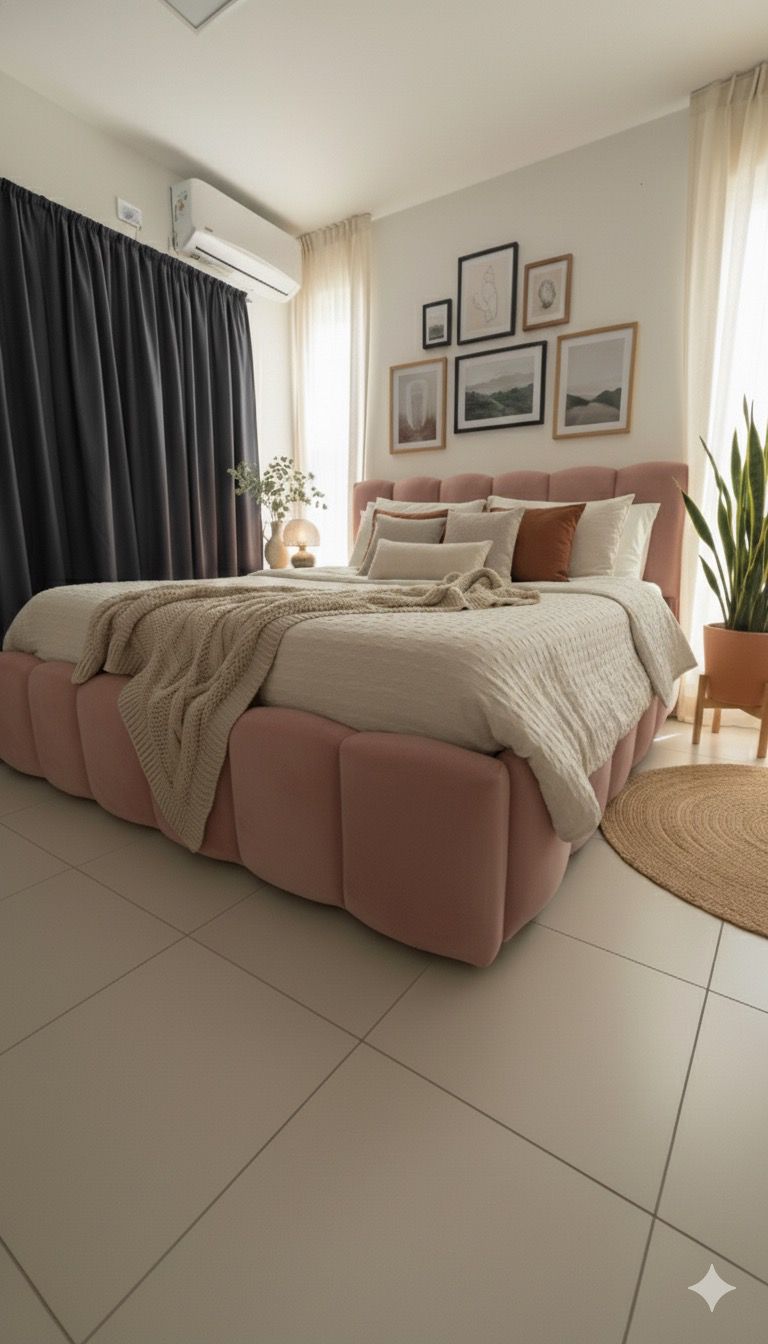 Cama Bastonne Nube Queen