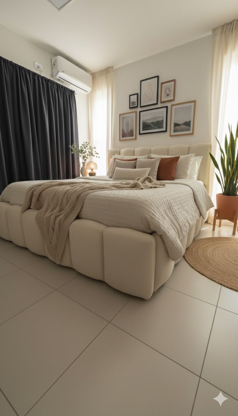 Cama Bastonne Nube Queen