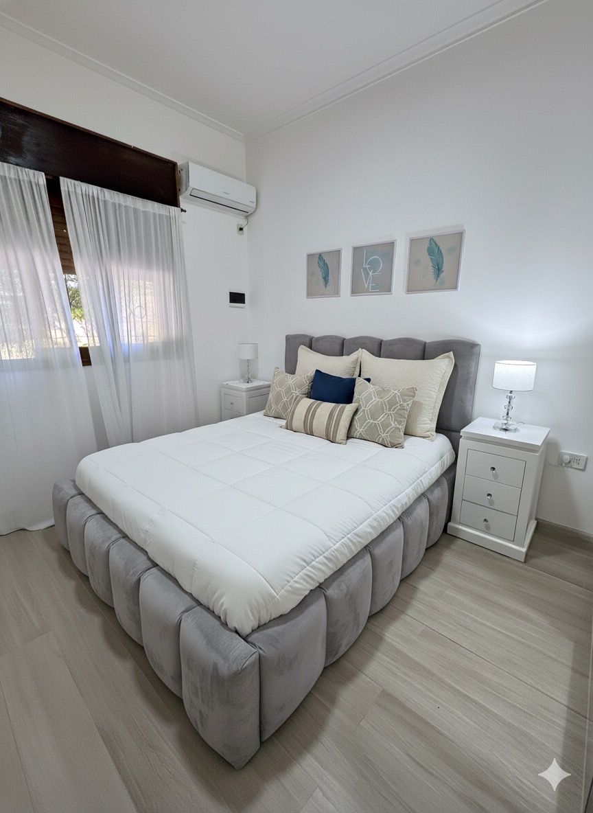 Cama Bastonne Nube 1 plaza y media