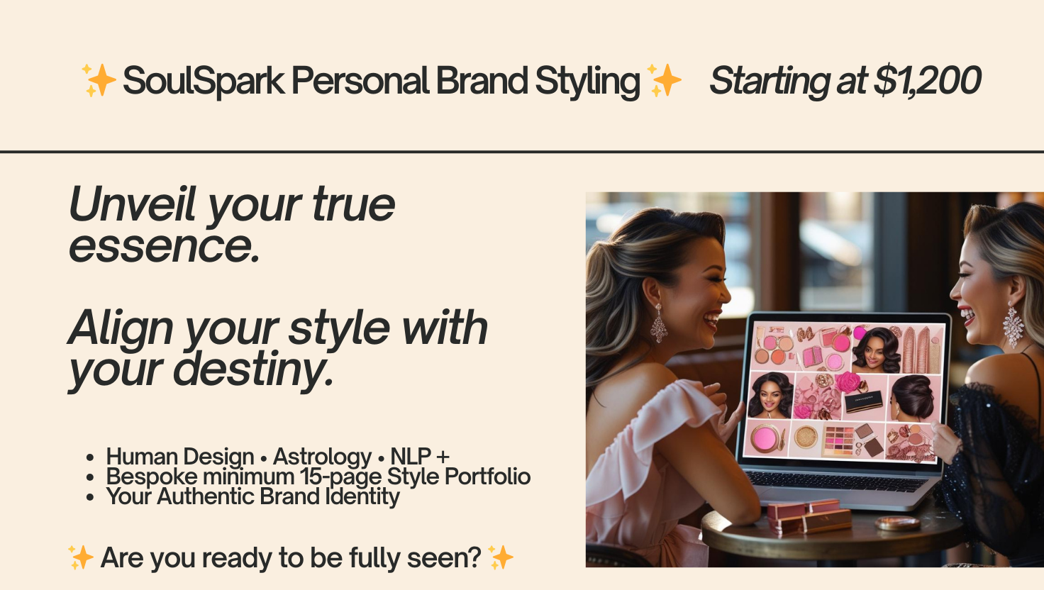 SoulSpark Personal Brand Styling