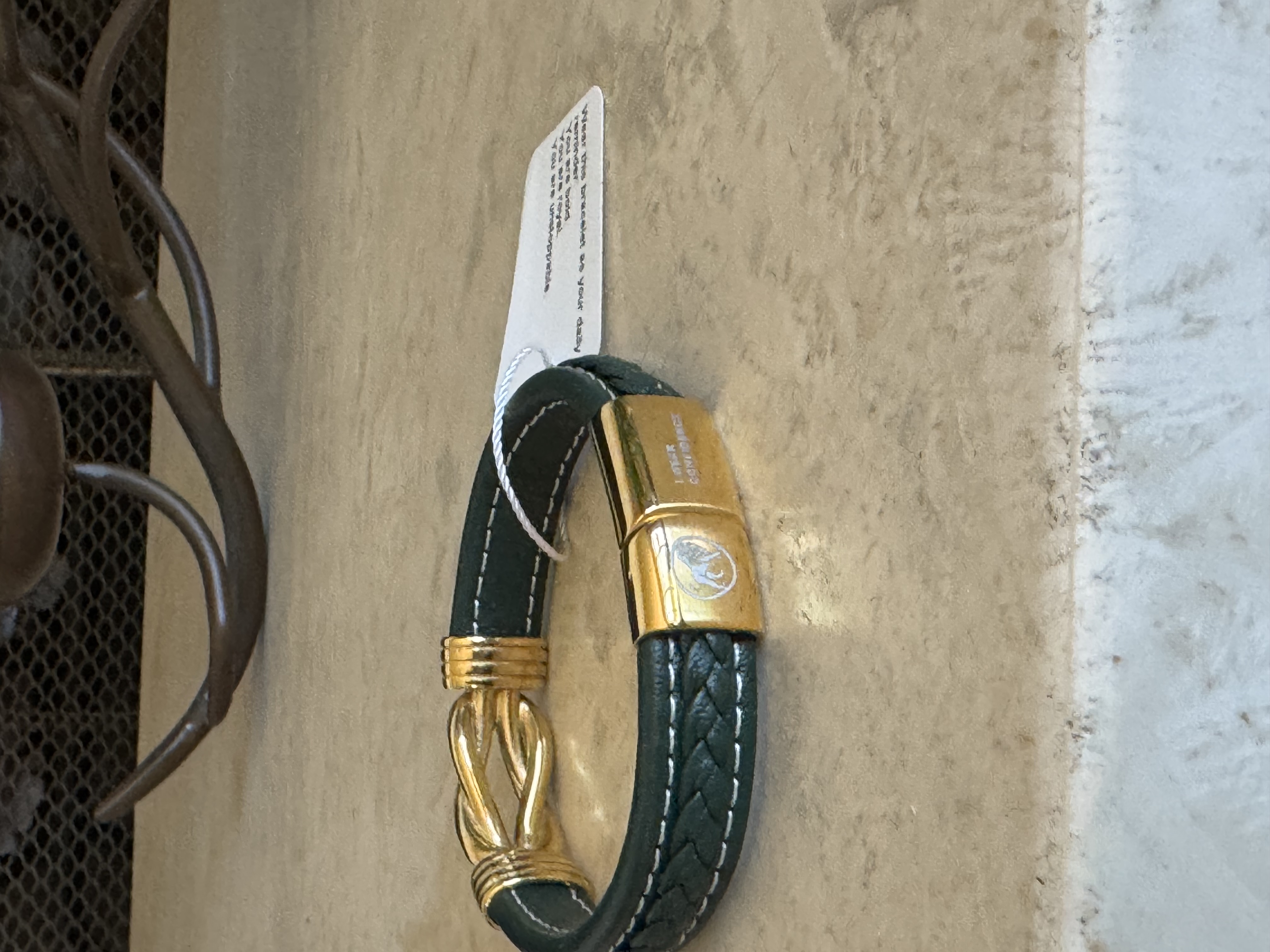 Leather Bracelet OKIKIs-Green