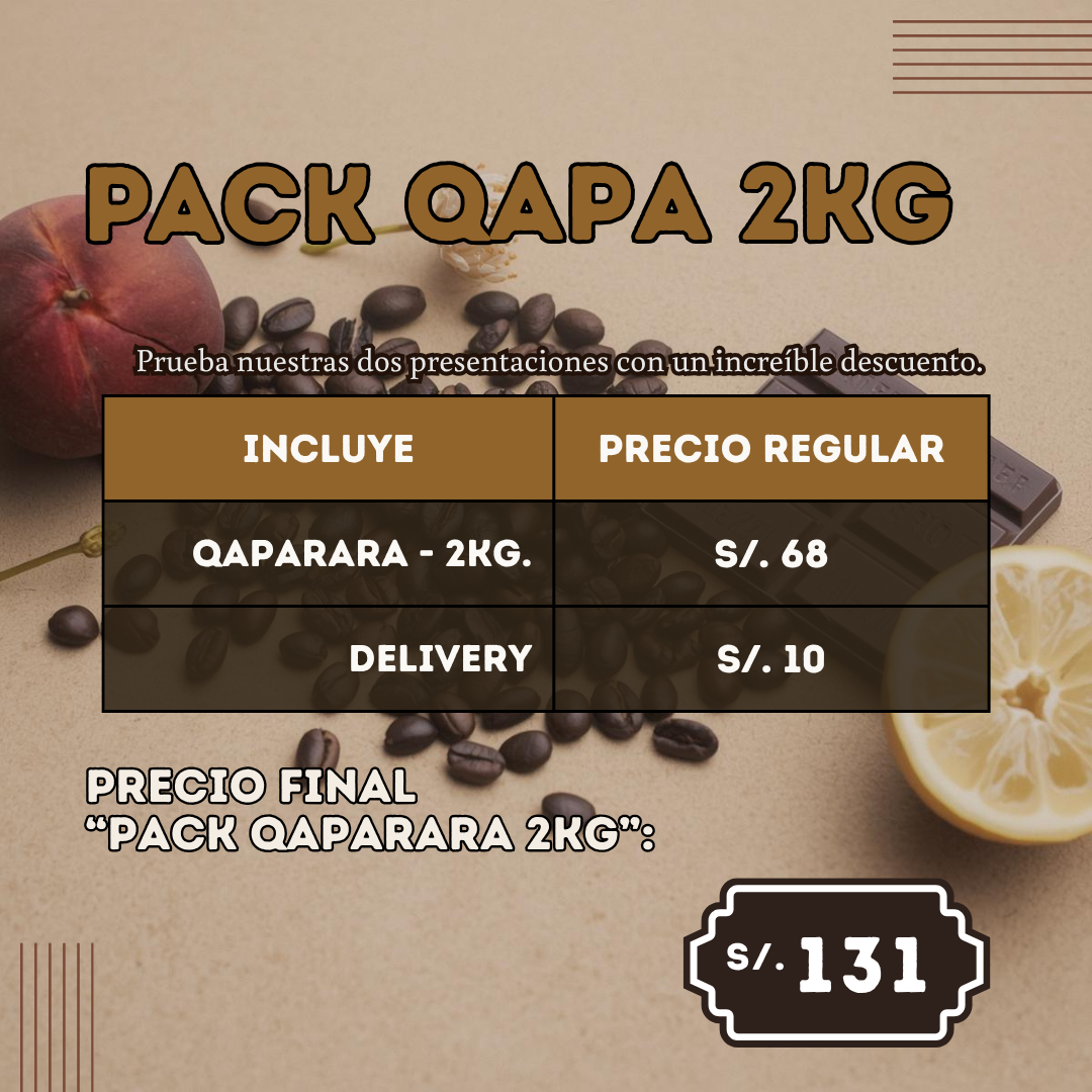 Pack Qapa 2 Kg.