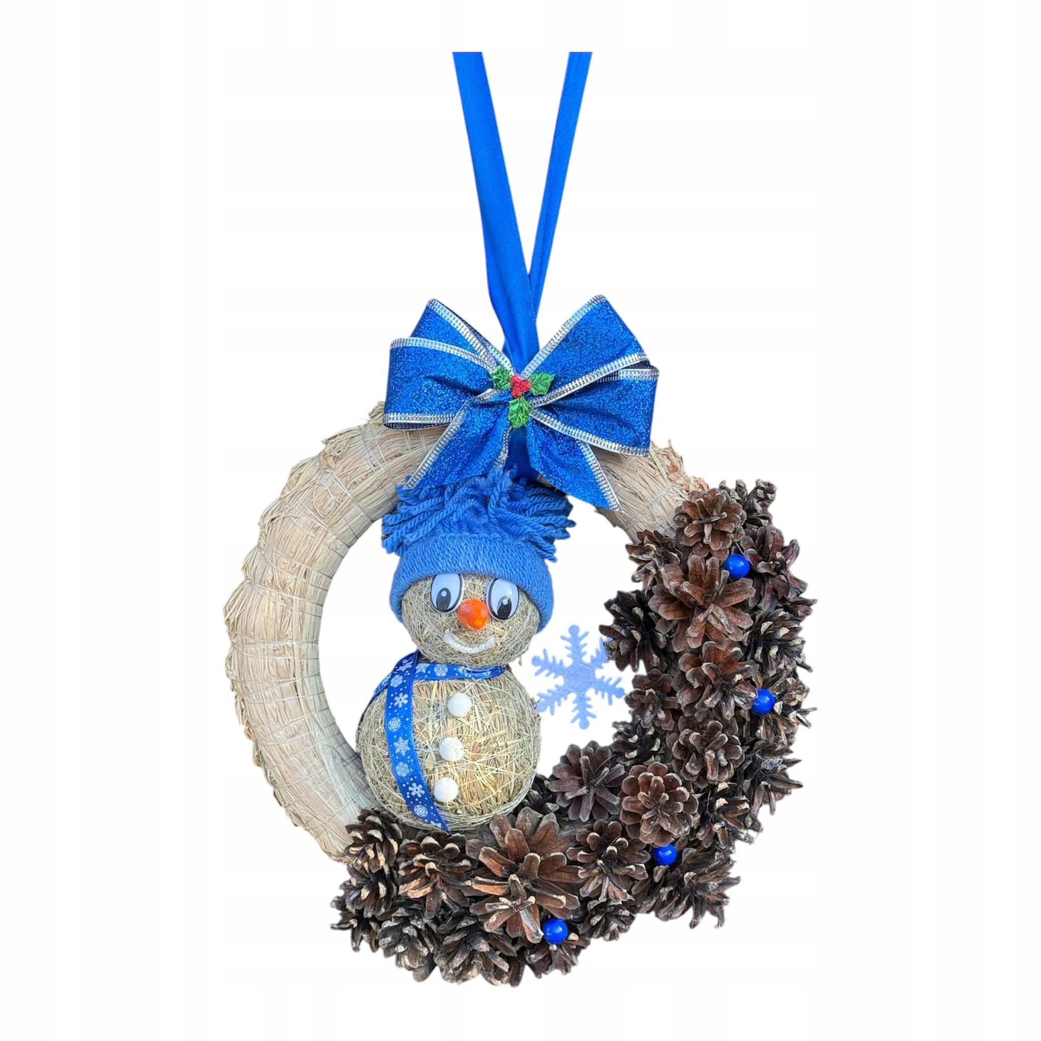 Wianek z bałwankiem