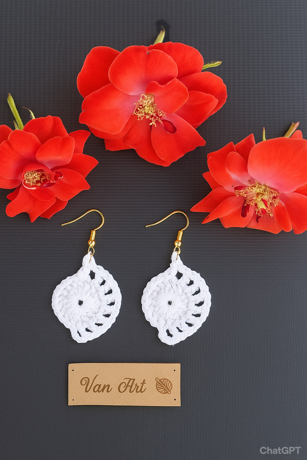 Pendientes "Corazón marino"