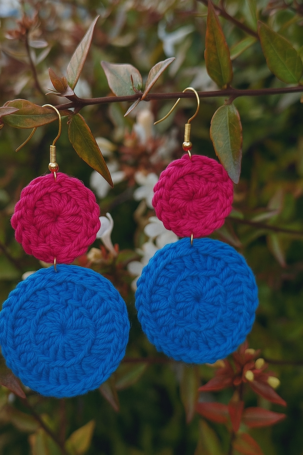 Pendientes "Doble aurora"