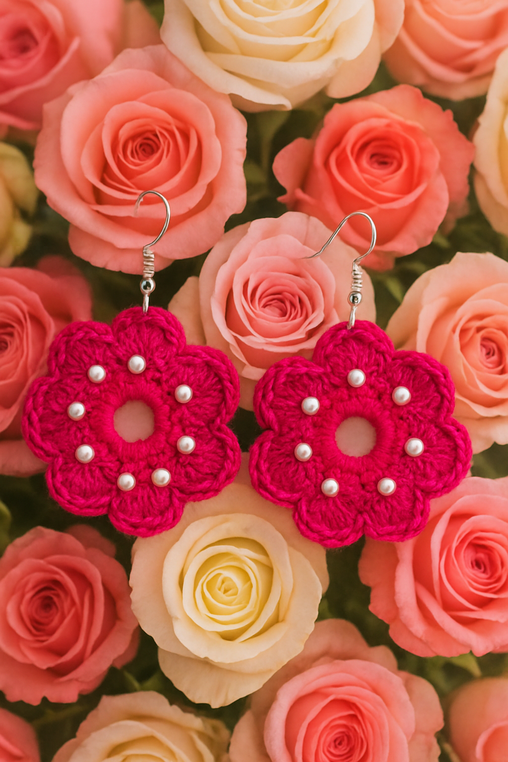 Pendientes "Jardín de perlas"