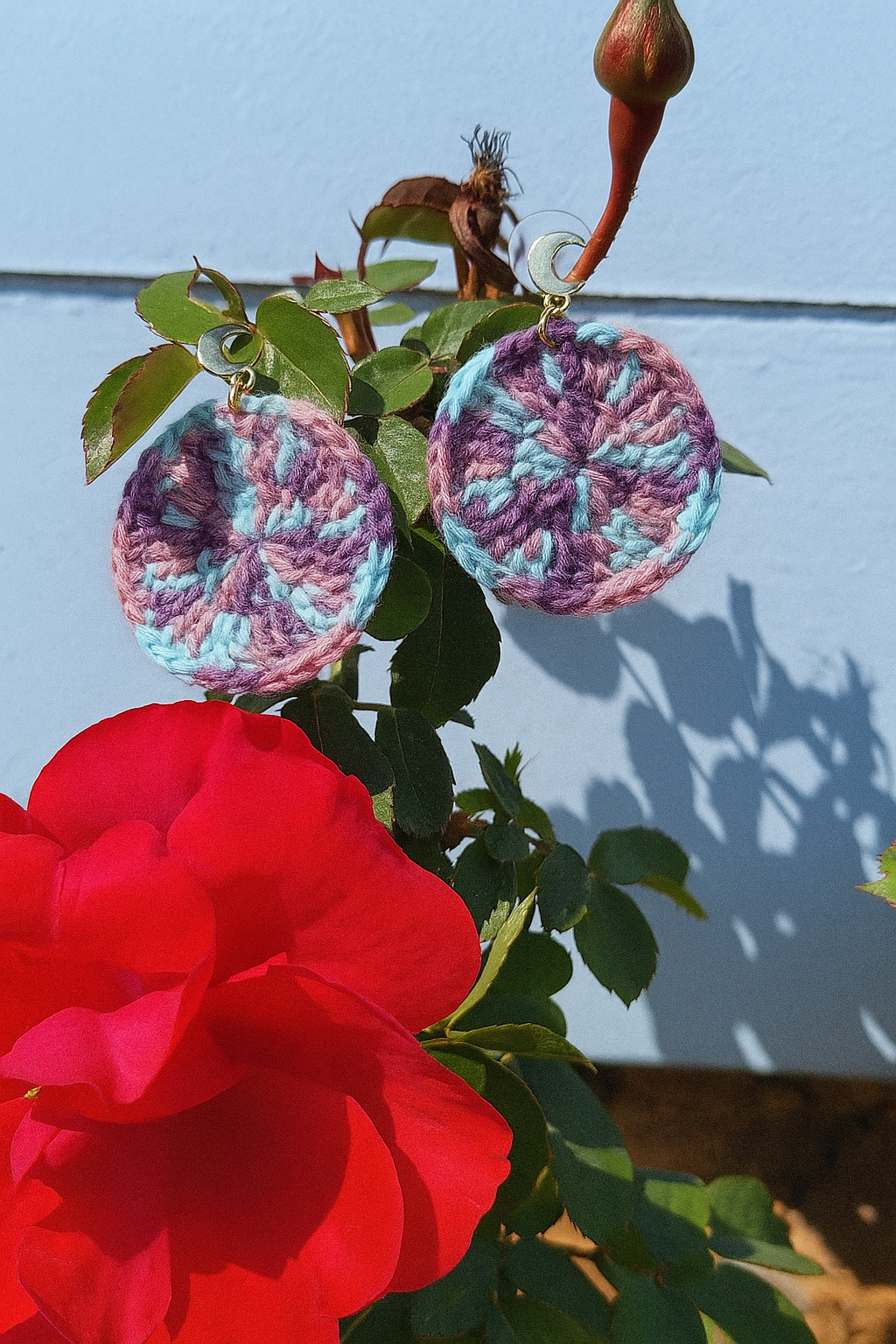 Pendientes"Ojo de luna"