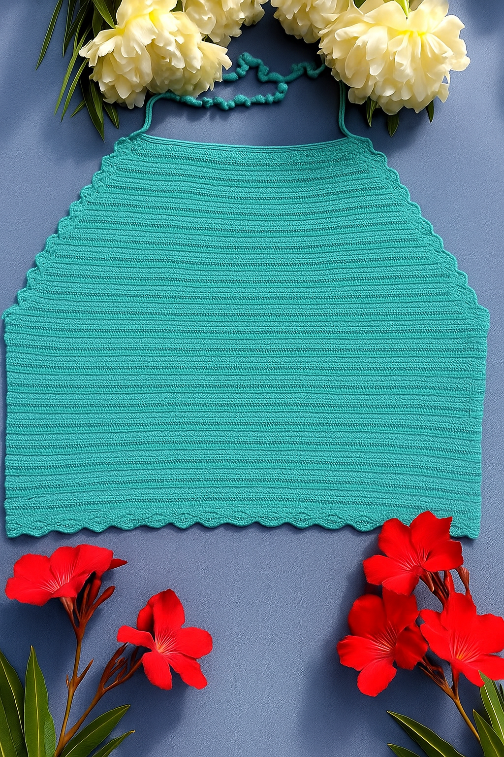 Top "Mar de crochet"