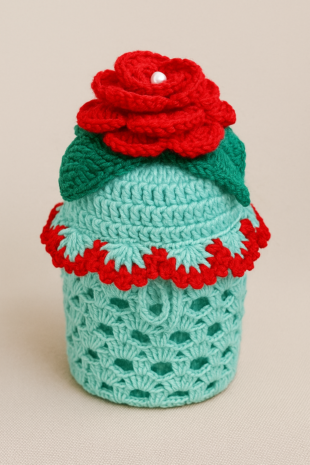 Cubre botes/revestimiento "Flor de cristal"