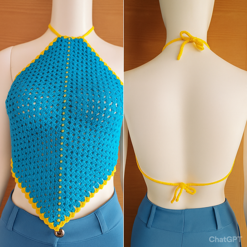 Top "Amanecer azul"