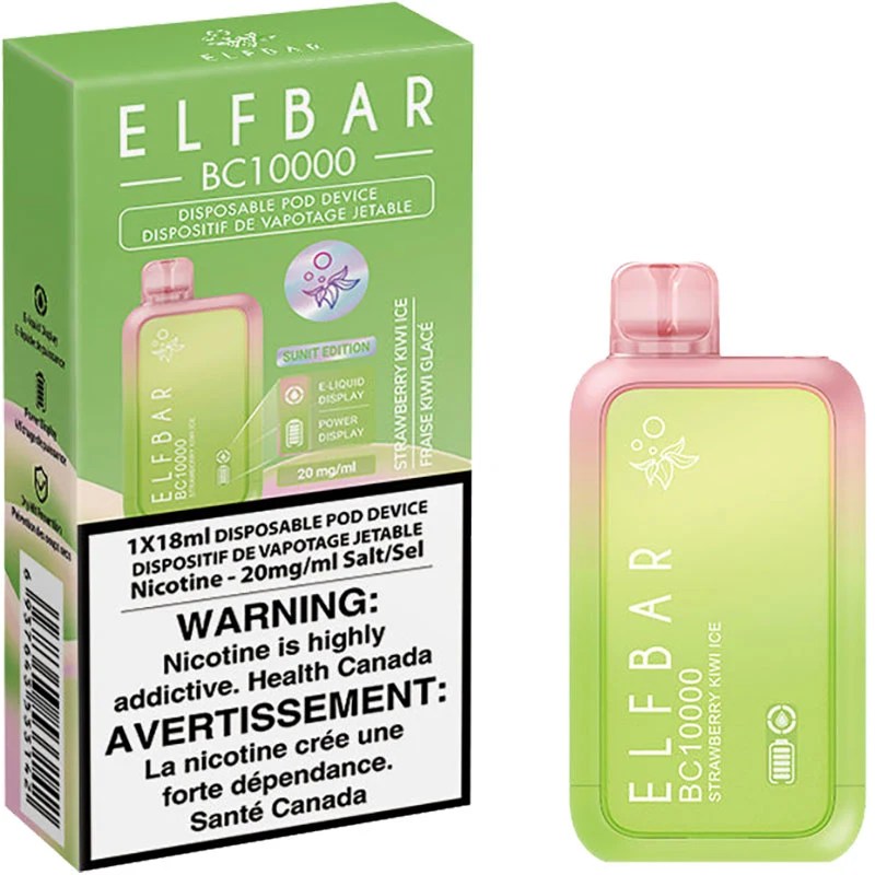 Elf Bar BC10000 Strawberry Kiwi Ice