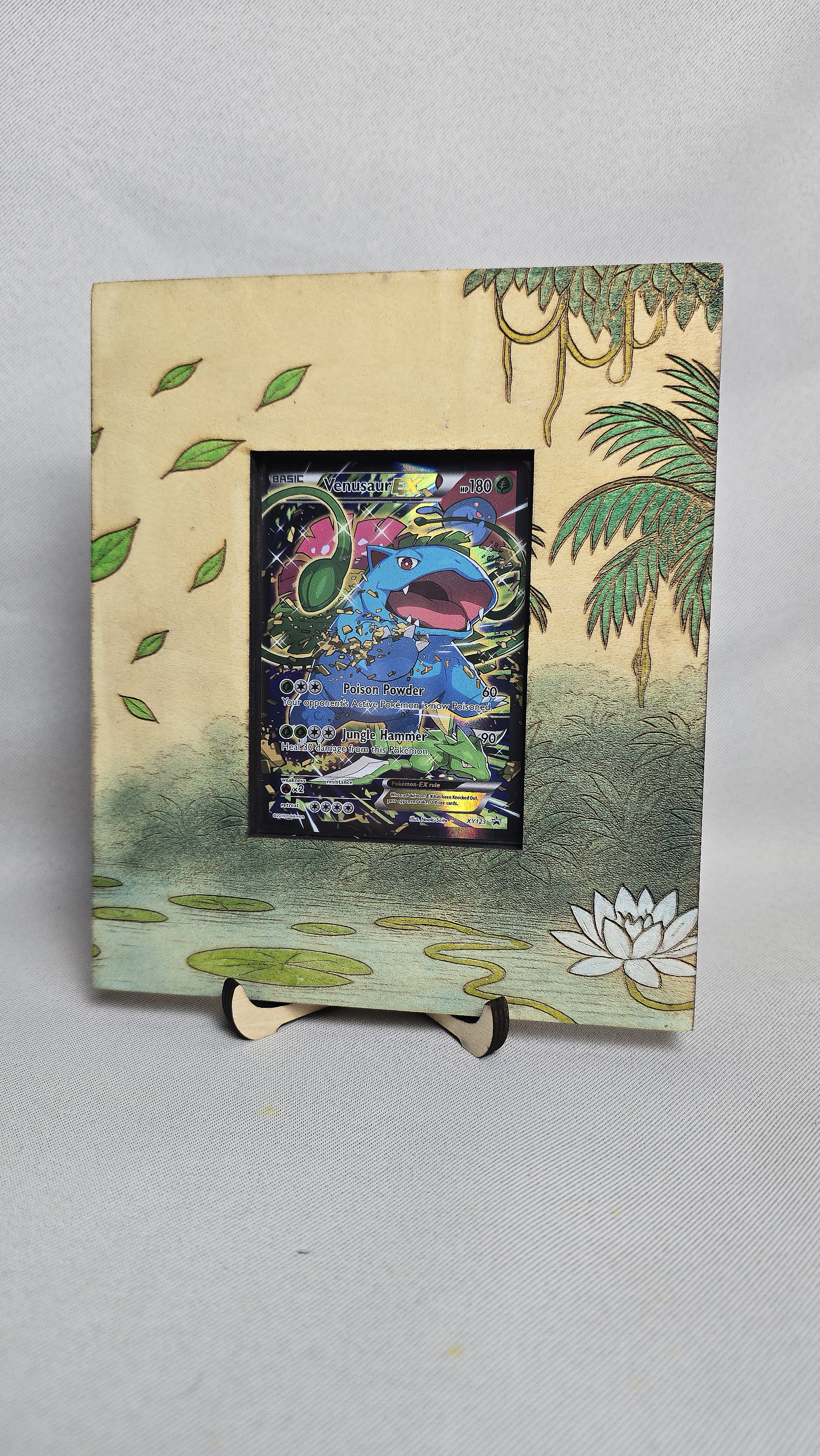 Cadre pour cartes Pokémon - Type Plante