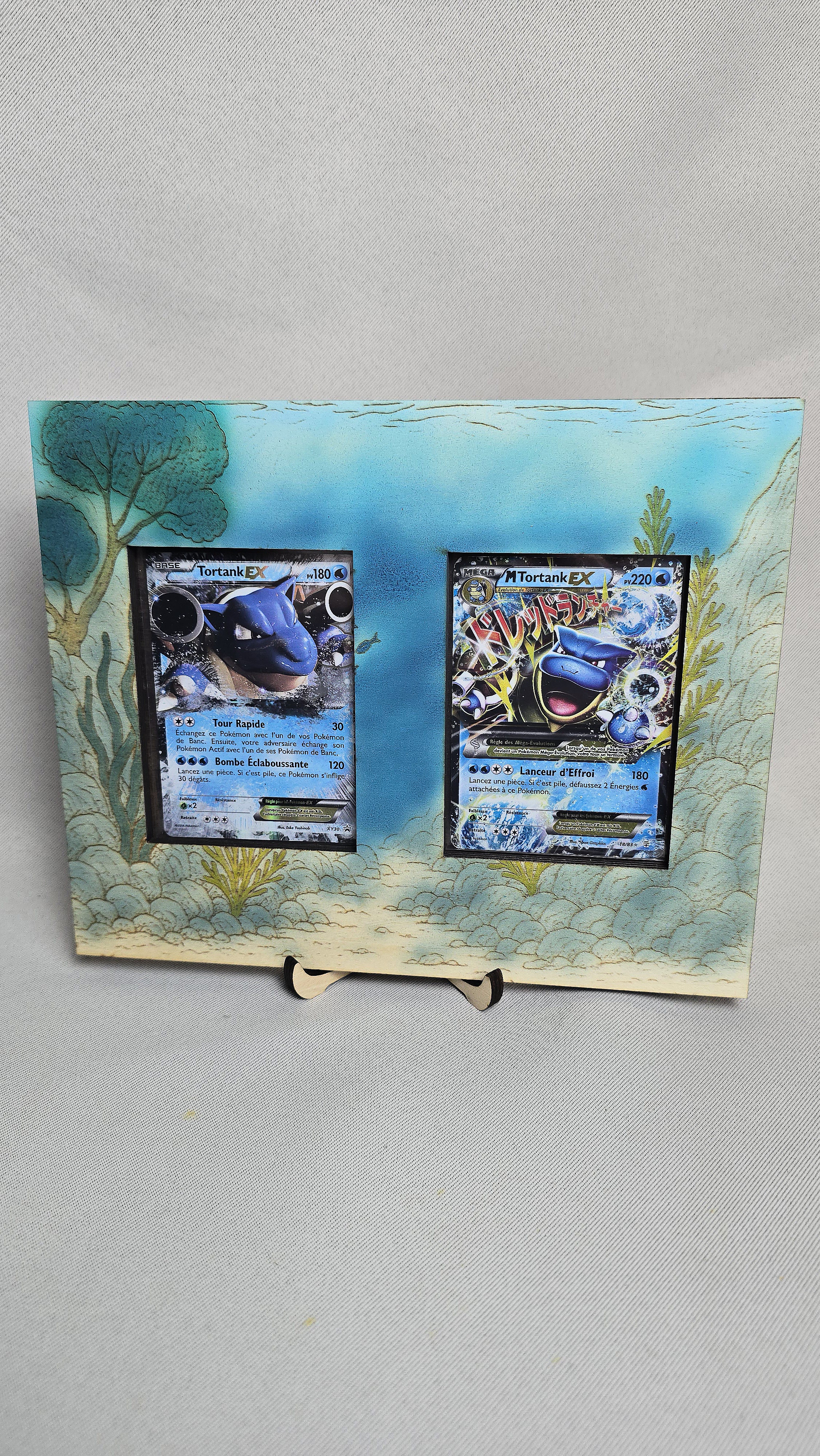 Cadre pour cartes Pokémon - Type Eau
