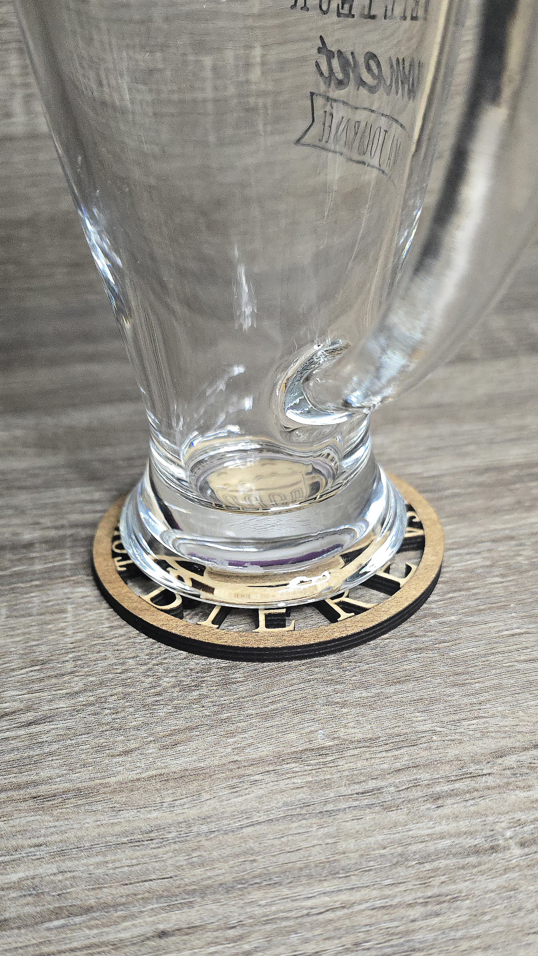 Dessous de verre - Tout travail mérite sa bière
