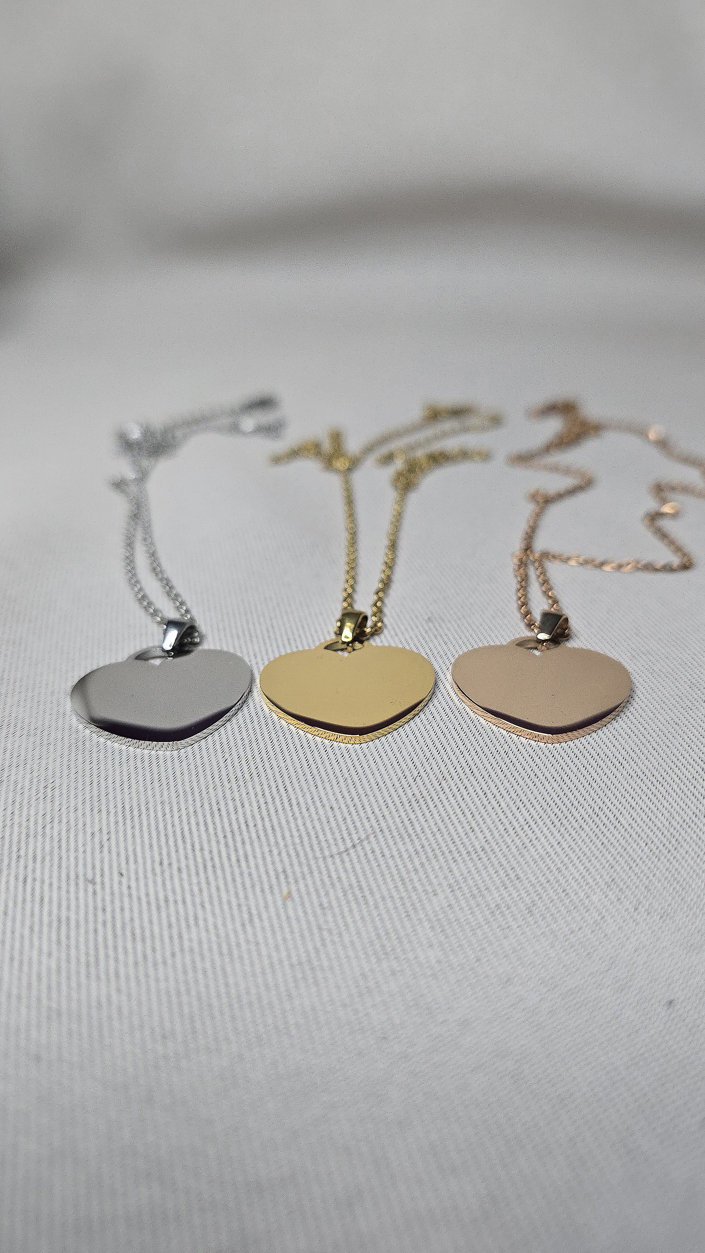 Pendentif cœur personnalisable