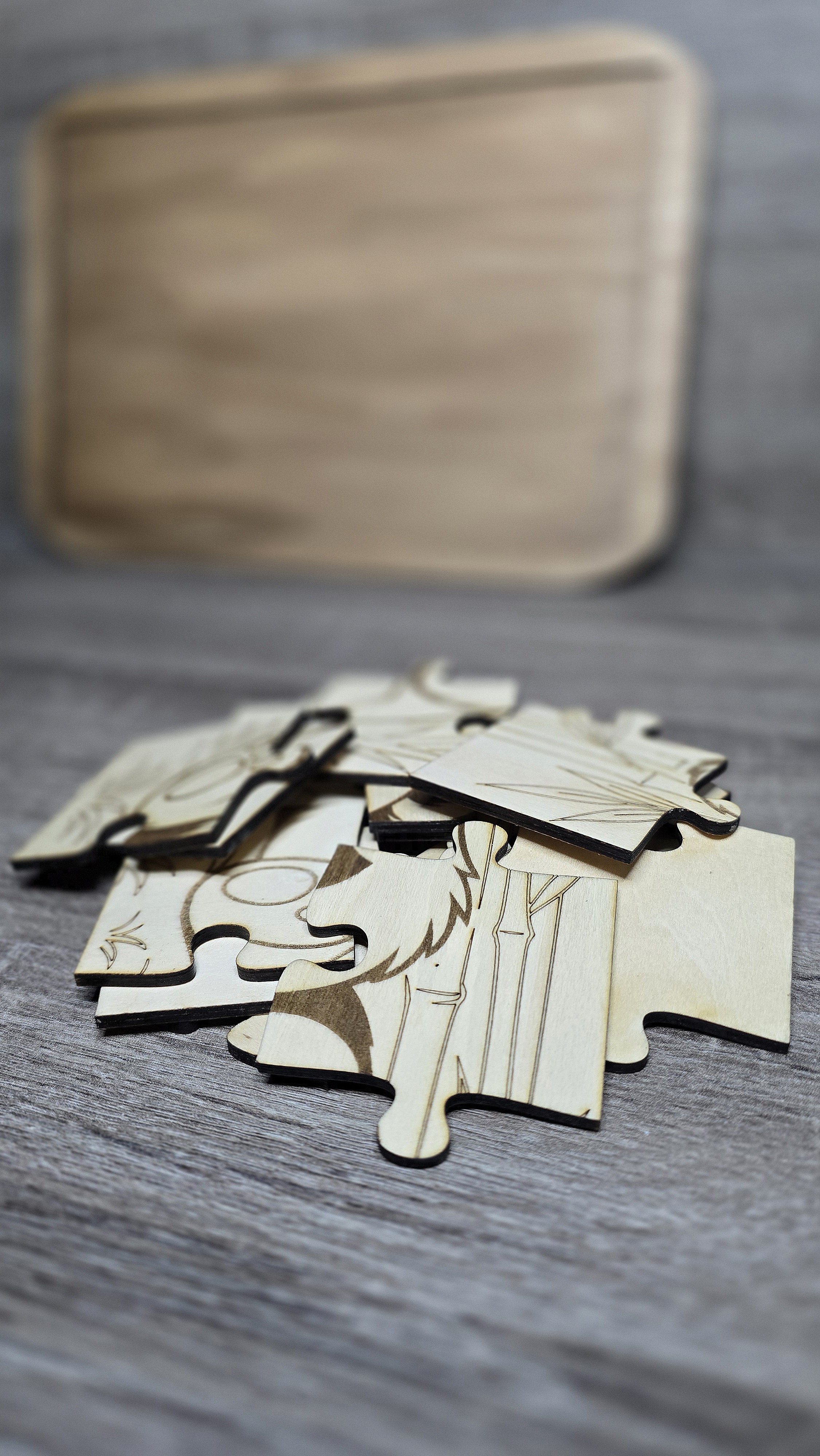 Puzzle en bois - Panda