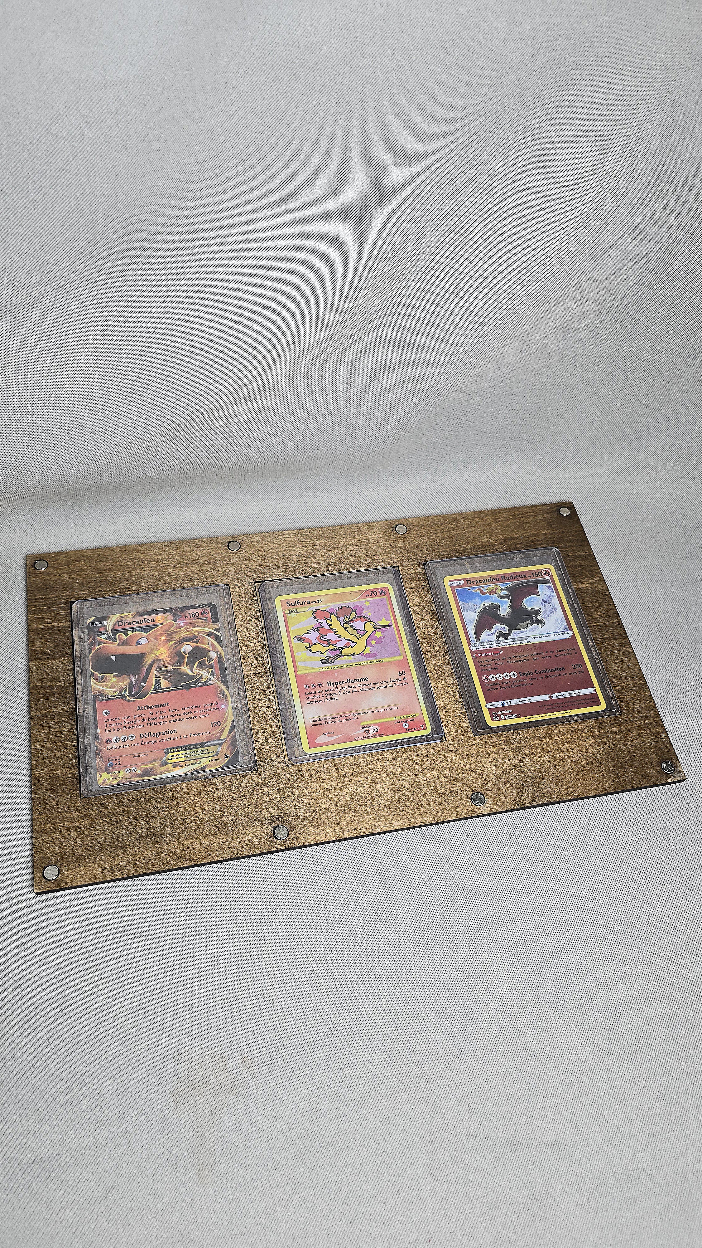 Cadre pour cartes Pokémon - Type Feu