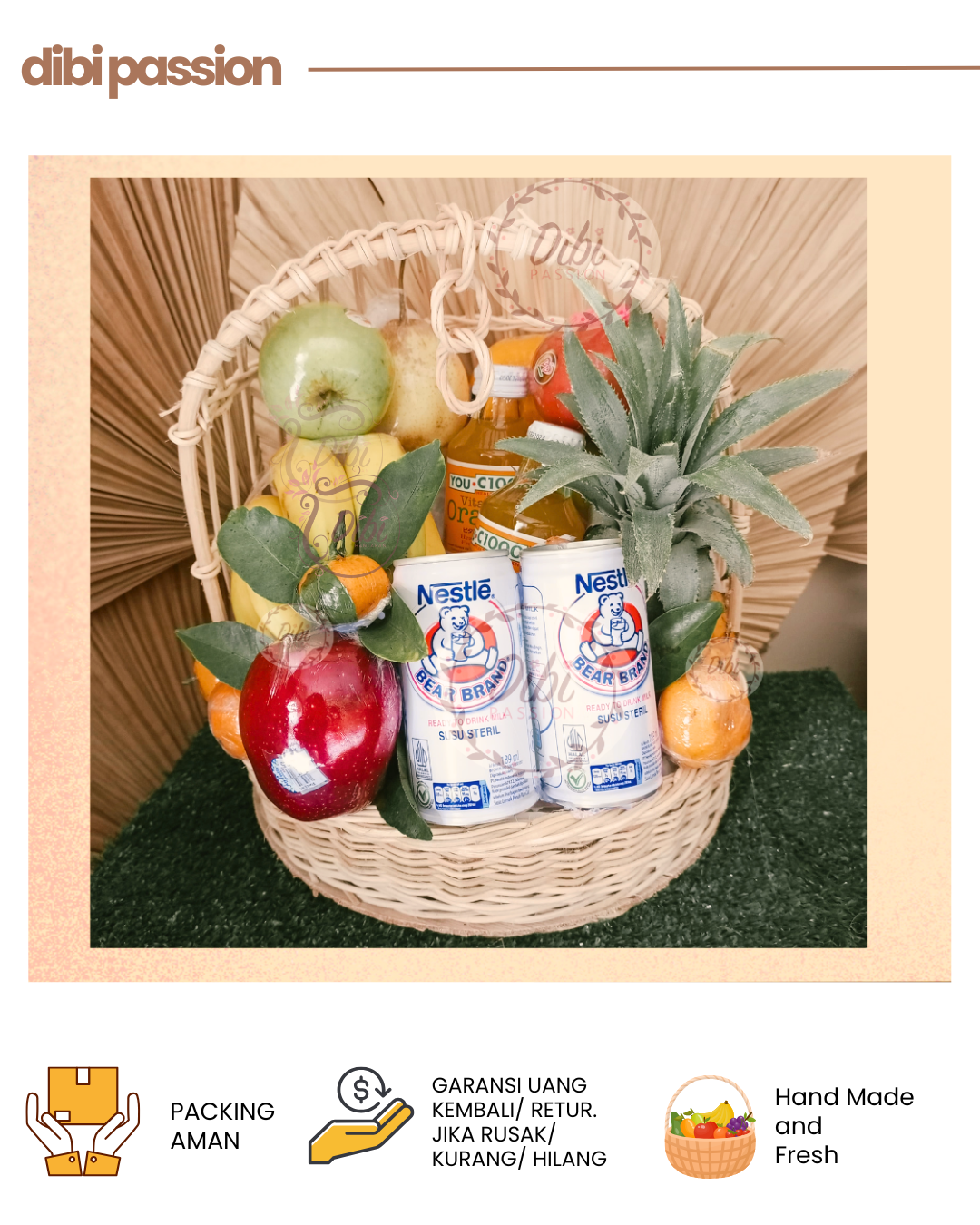 Parcel Buah Paket Sehat – Hampers Menjenguk Orang Sakit Fresh Premium Cantik