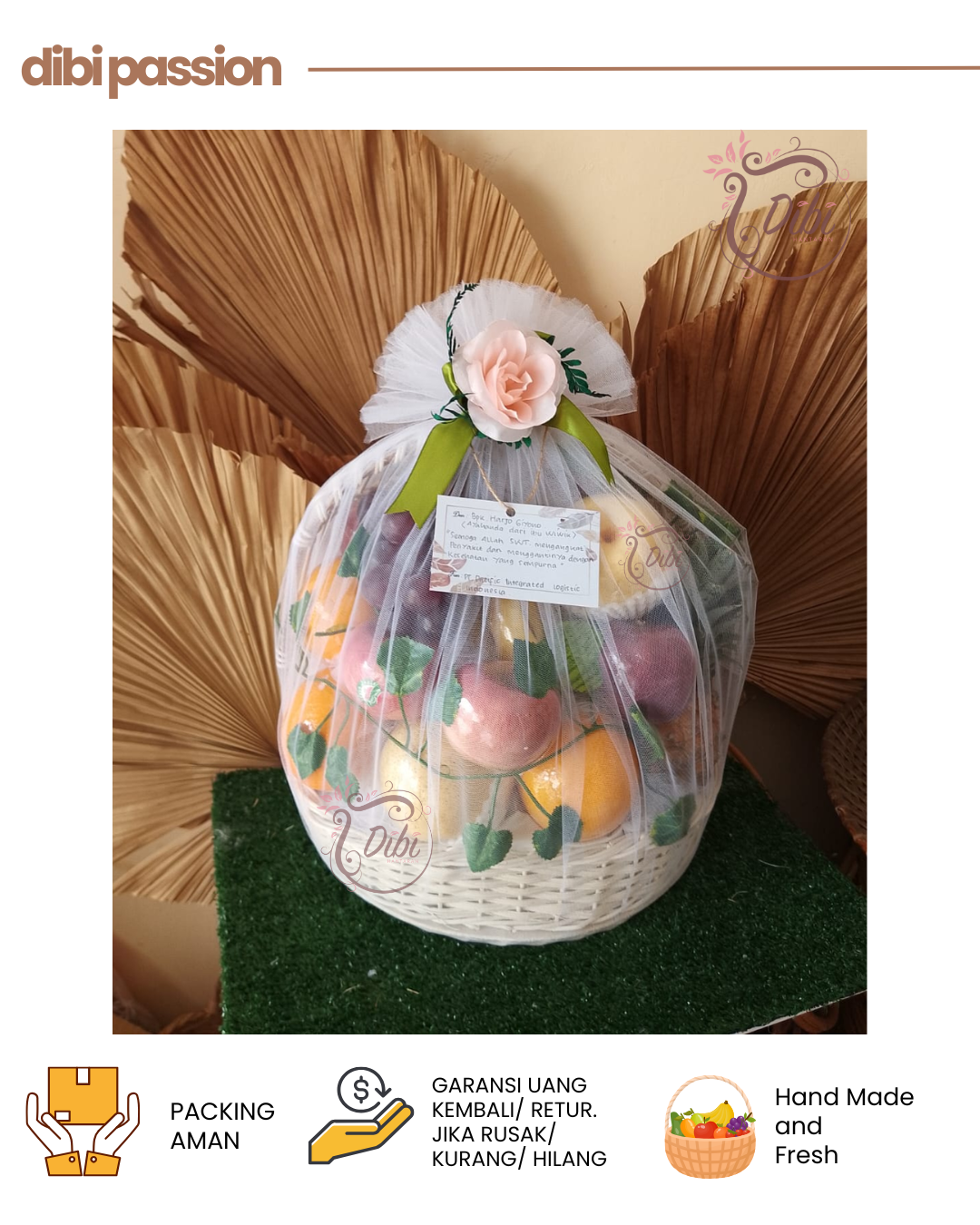 Hampers Buah Segar – Hantaran Pernikahan Cantik & Eksklusif