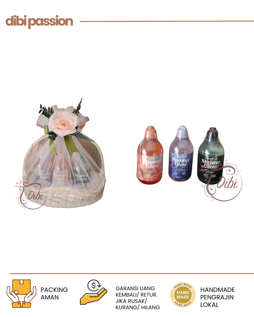 [Dibi Passion] Paket Perlengkapan Mandi Madame Gie | Seserahan & Hampers