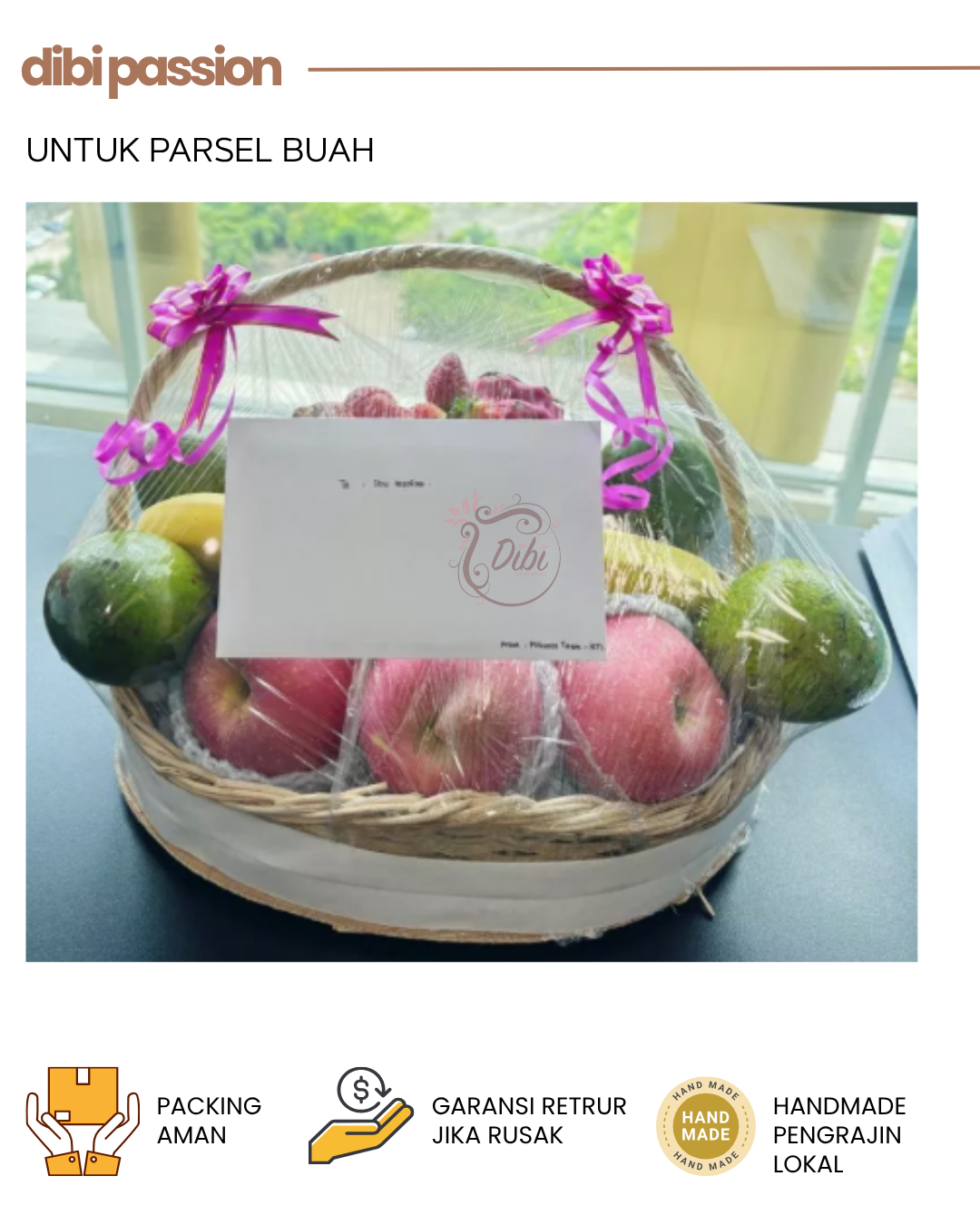 PROMO MURAH Keranjang Rotan Model Ombak 1 Set Isi 3