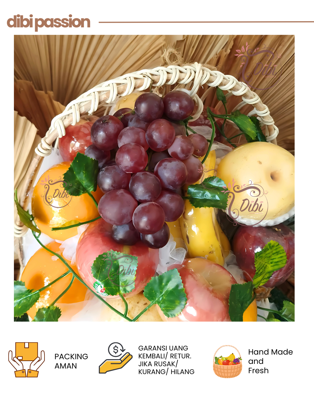 Hampers Buah Segar – Hantaran Pernikahan Cantik & Eksklusif