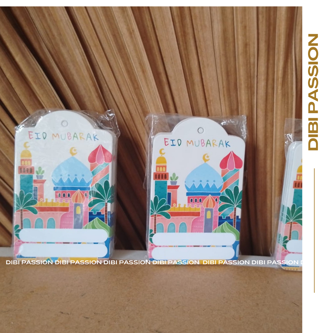 Hang Tag Idul Fitri – Label Hampers & Parcel Lebaran