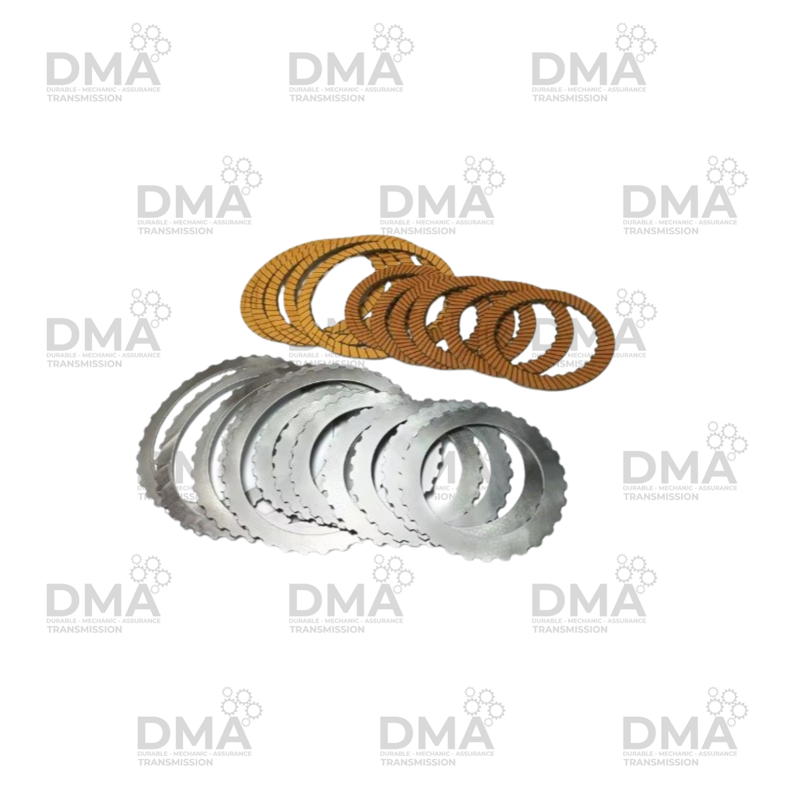 DUAL CLUTCH OVERHAUL KIT K1 + K2 / FRICTION / STEEL / GASKET SEAL RING SEAL