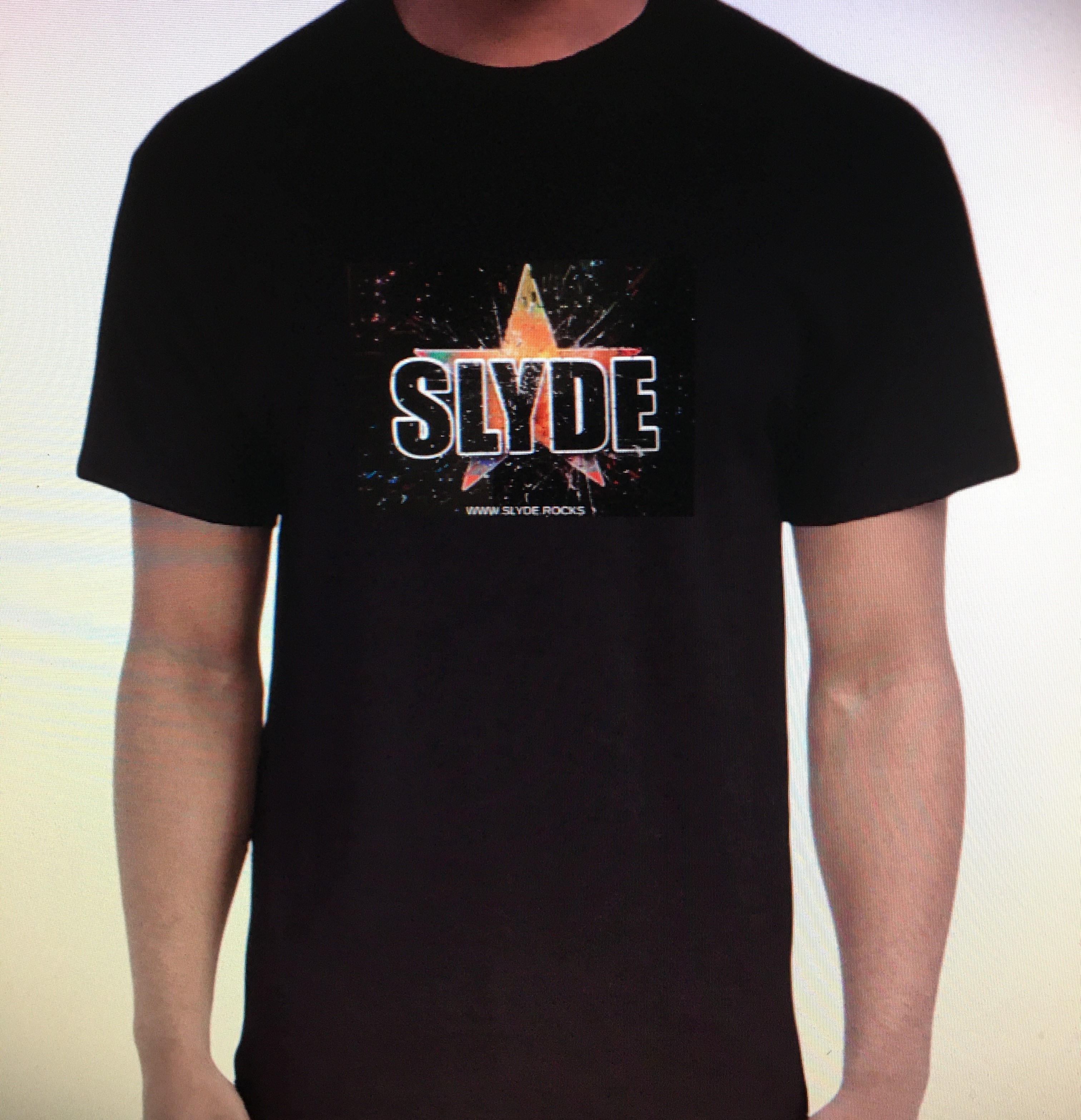 SLYDE/GLAMROCKUK Band T-Shirt