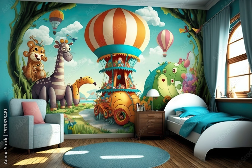 Kids Room Wallpaper