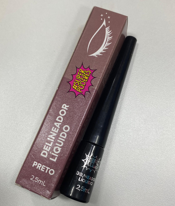 Delineador Líquido Preto
