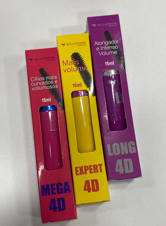 Máscara de cílios Bella Femme 4D