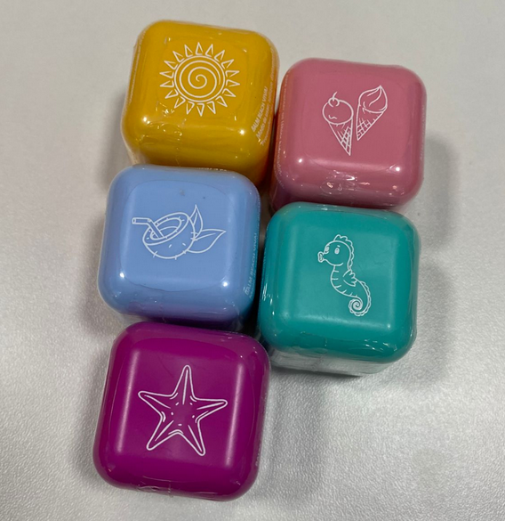 Blocos plásticos temáticos