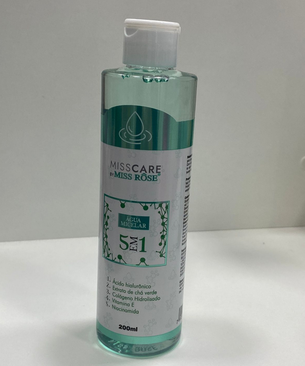 Água Micelar 5 em 1 Misscare by Miss Rose