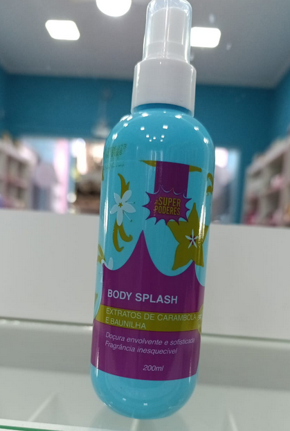 Body Splash Extratos de Carambola e Baunilha Super Poderes