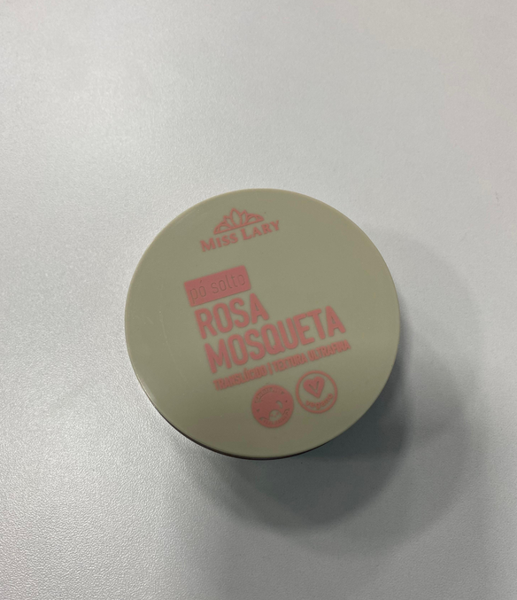 Pó Solto Rosa Mosqueta Miss Lary