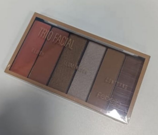 Paleta Trio Facial Febella