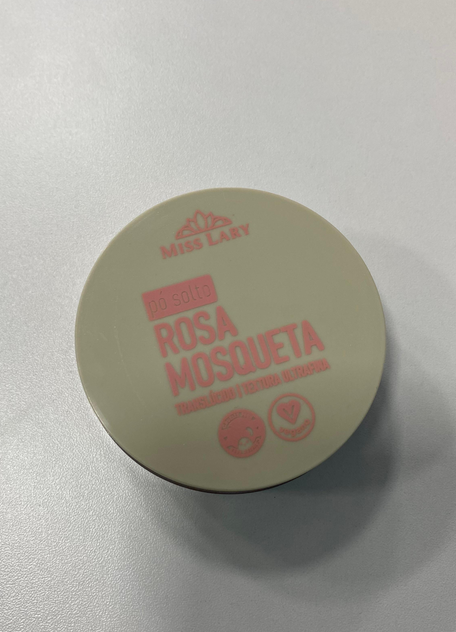 Pó Solto Rosa Mosqueta Miss Lary