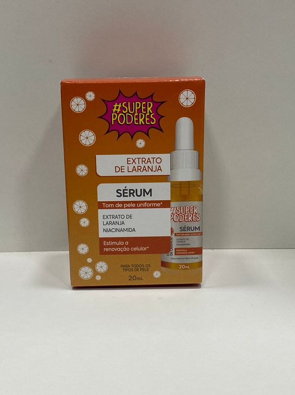  Sérum Facial com extrato de laranja super poderes