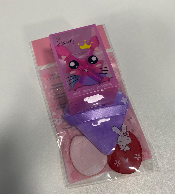 Kit de esponjas de maquiagem com estojo