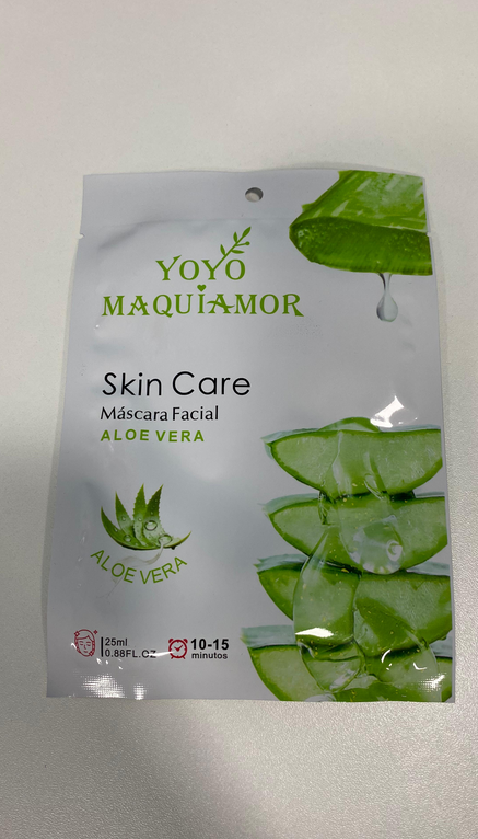 Máscara Facial Aloe Vera
