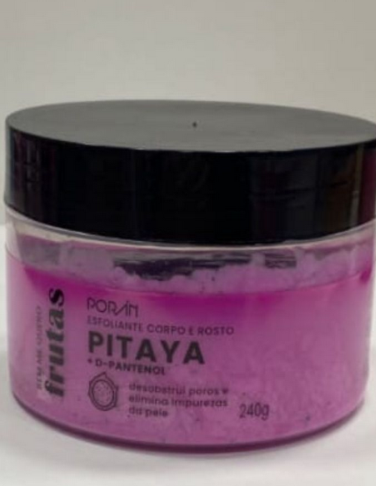 Esfoliante corporal e facial de pitaya
