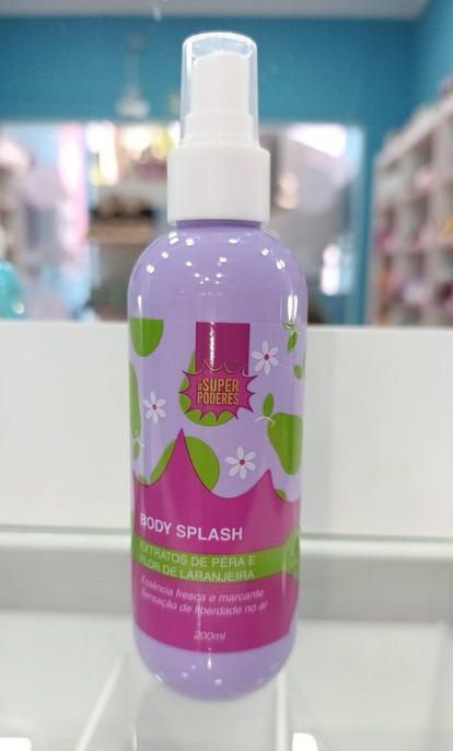 Body Splash Extrato de pêra e flor de laranjeira Super Poderes