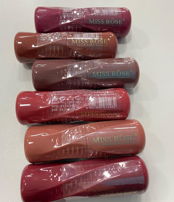 Batom Líquido Miss Rose