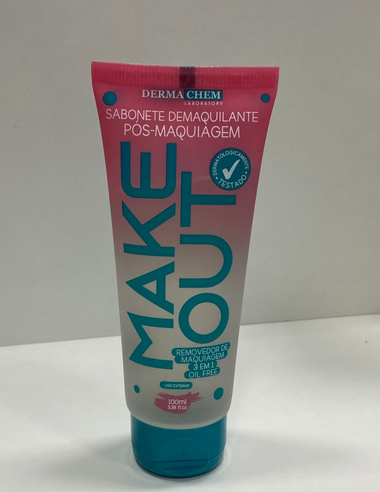 Sabonete Demaquilante Pós-Maquiagem Derma Chem Make Out