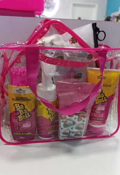 Kit de Banho Infantil Ba Ba Bell