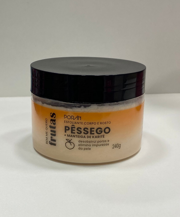 Esfoliante Corporal e Facial de Pêssego