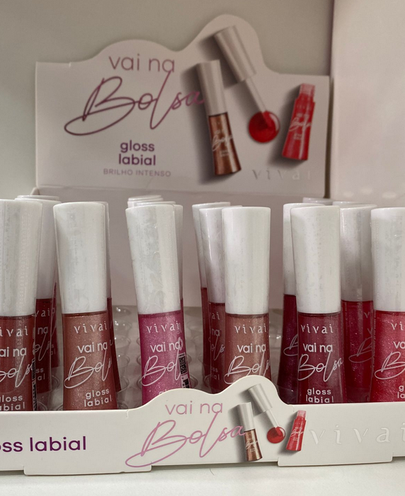 Gloss Labial Vai na Bolsa Vivai